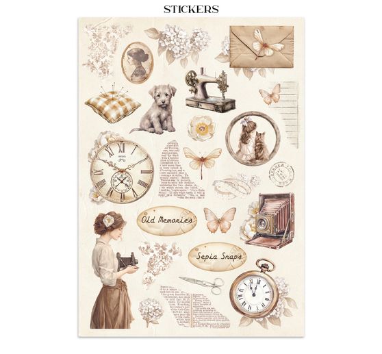 Junk Journal Book "Quiet Days"