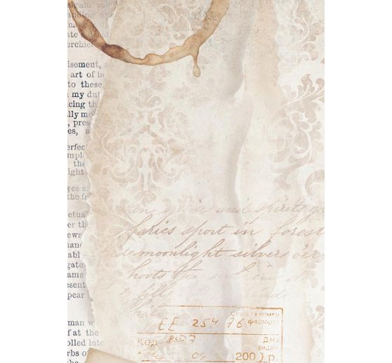 Motiv-Strohseide Backgrounds "Quiet Days"