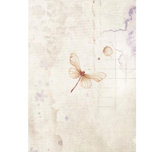 Motiv-Strohseide Backgrounds "Quiet Days"