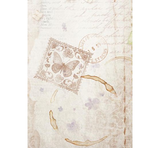 Motiv-Strohseide Backgrounds "Quiet Days"