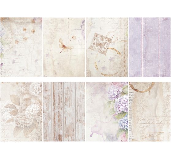 Motiv-Strohseide Backgrounds "Quiet Days"