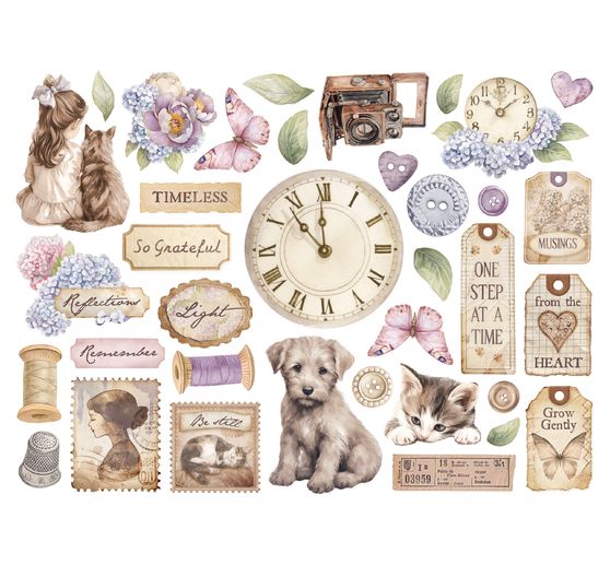 Stanzmotive "Quiet Days"