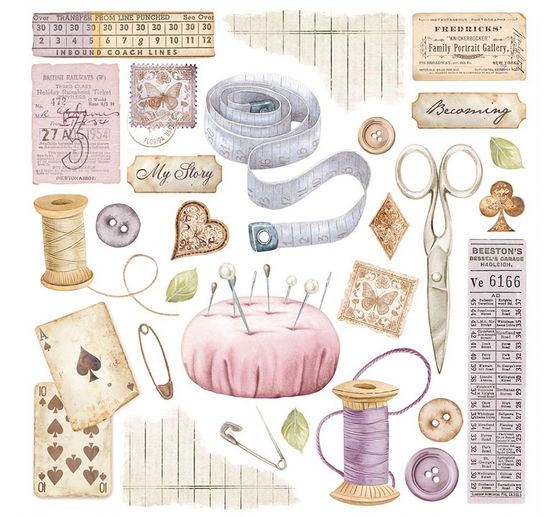 Rub On Sortiment "Quiet Days"