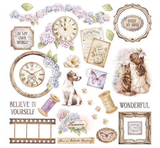 Rub On Sortiment "Quiet Days"