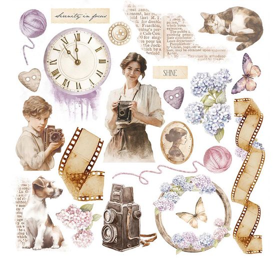 Rub On Sortiment "Quiet Days"