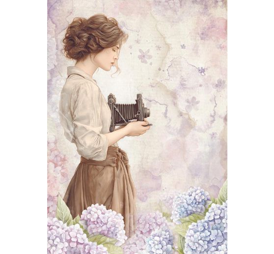 Motiv-Strohseiden Sortiment "Quiet Days"