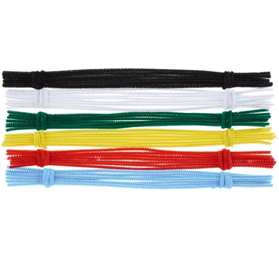 VBS Chenille wire "6-coloured"