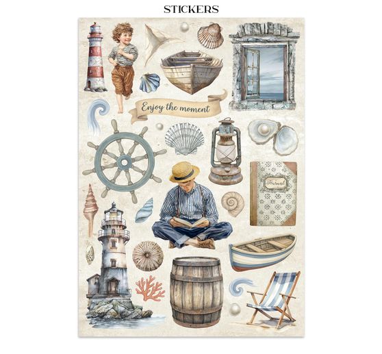 Junk Journal Book "Silent Sea"