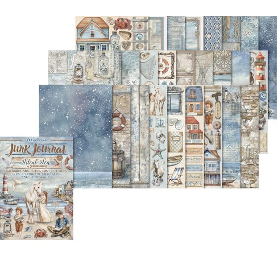 Junk Journal Book "Silent Sea"