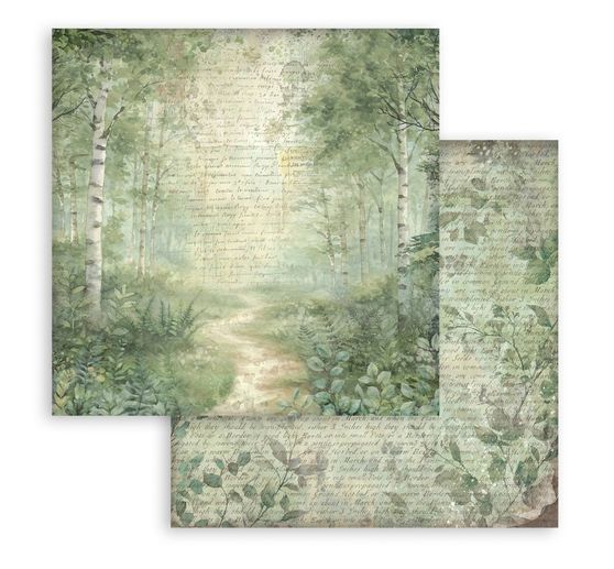 Scrapbook-Block "Herbarium Silvae Backgrounds"