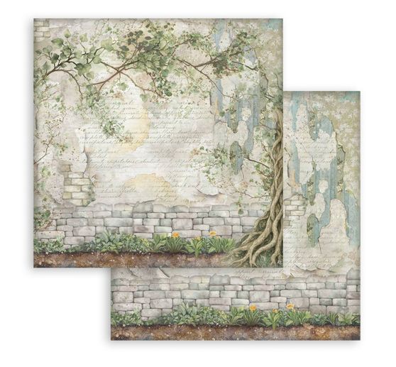 Scrapbook-Block "Herbarium Silvae Backgrounds"