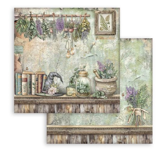 Scrapbook block "Herbarium Silvae"