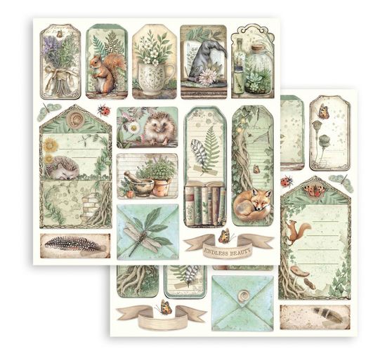 Scrapbook block "Herbarium Silvae"