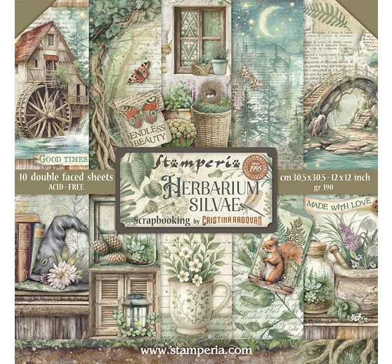 Scrapbook block "Herbarium Silvae"