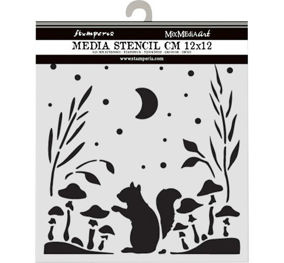 Stencil "Herbarium Silvae - Squirrel"