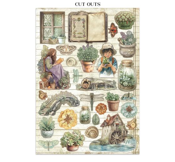 Junk Journal Book "Herbarium Silvae"