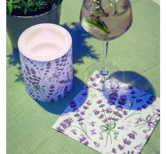Napkins "Lavender Love"