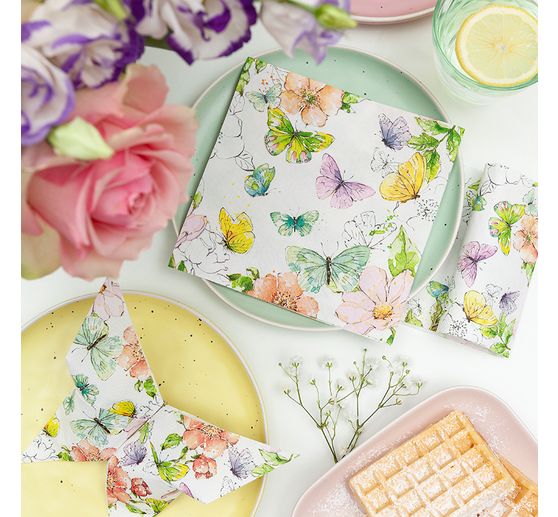 Serviette "Enchanted Butterflies"