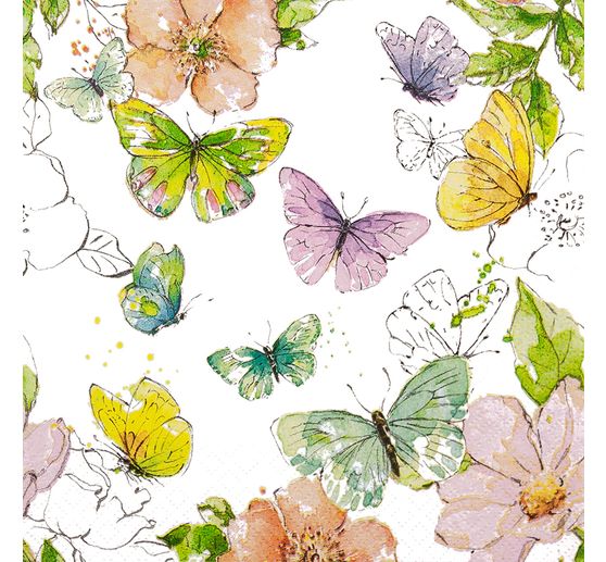 Serviette "Enchanted Butterflies"