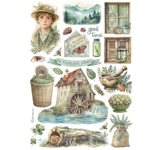 Washi Pad "Herbarium Silvae"