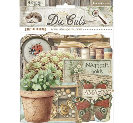 Punching motifs "Herbarium Silvae"