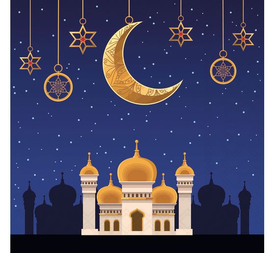 Napkin "Mosque by Night"