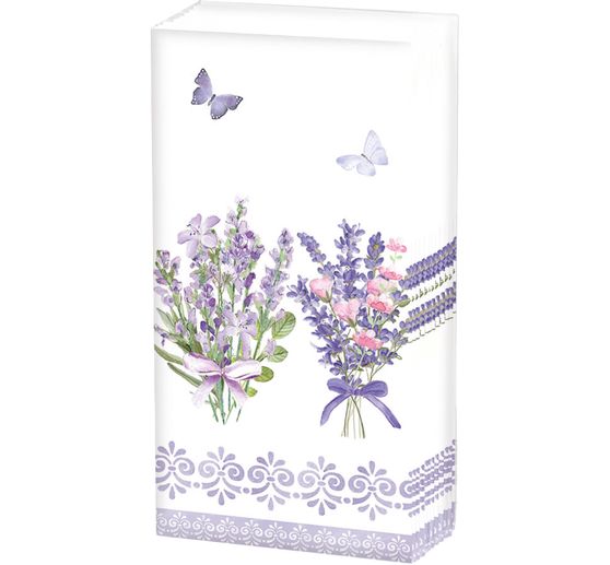 Papiertaschent&uuml;cher "Lovely Lavender"