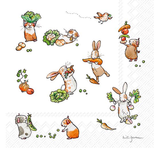 Serviette "Little Farmers"