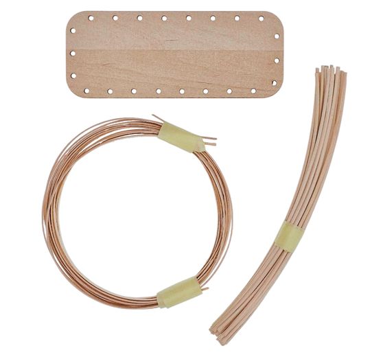 VBS Craft kit Rattan cane &quot;Handkerchief basket&quot;