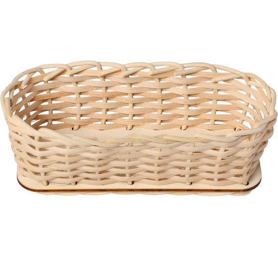 VBS Craft kit Rattan cane &quot;Handkerchief basket&quot;
