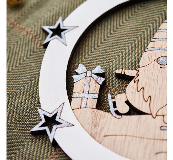 VBS Holz-Anhänger "Wichtel", 2er-Set