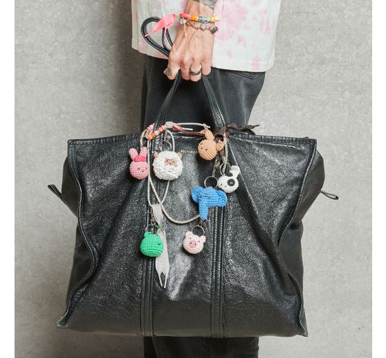 Ricorumi H&auml;kelset Schl&uuml;sselanh&auml;nger "Animals"