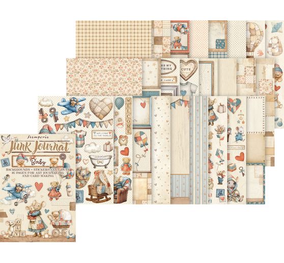 Junk Journal Book "Baby"