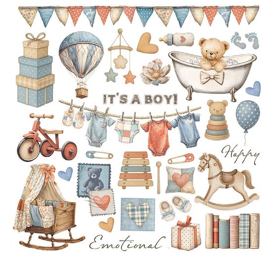 Rub On assortment "Baby"