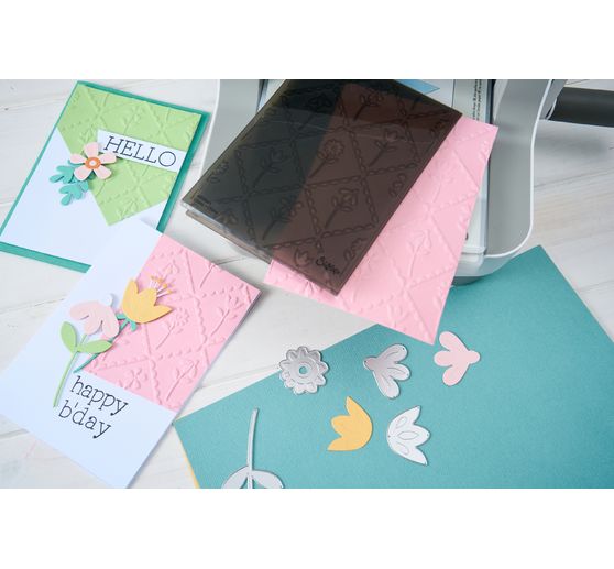 Sizzix Thinlits Stanzschablone "Friendly Florals"