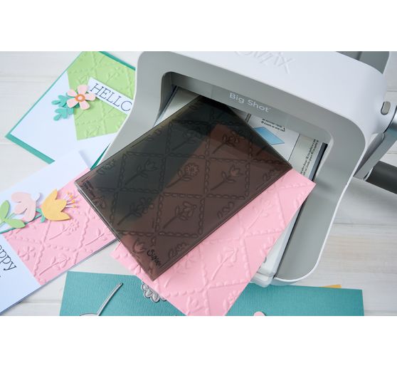 Sizzix Multi-Level-Pr&auml;geschablone "Framed Florals"