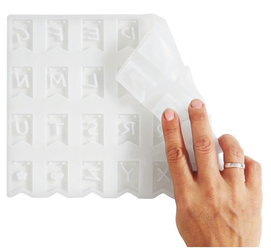 VBS Silikon-Gie&szlig;form "Wimpelkette"