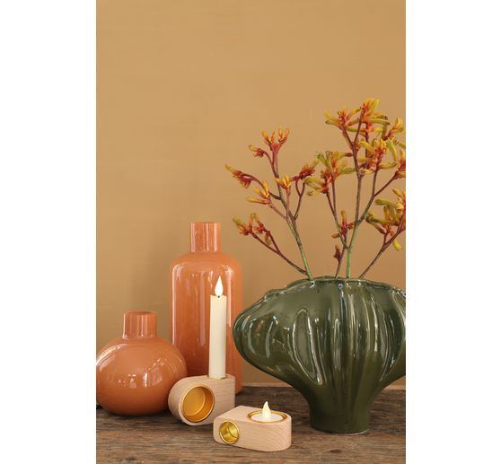 Kerzenhalter f&uuml;r Stabkerzen und Teelichter