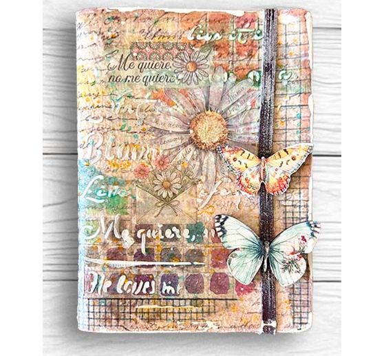 Stencil "Daisy Art - He loves me"