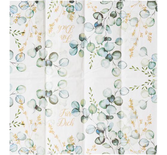 Paper handkerchiefs "F&uuml;r Dich"