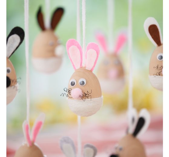 VBS Bastelset Anh&auml;nger "Eier-Hasen"