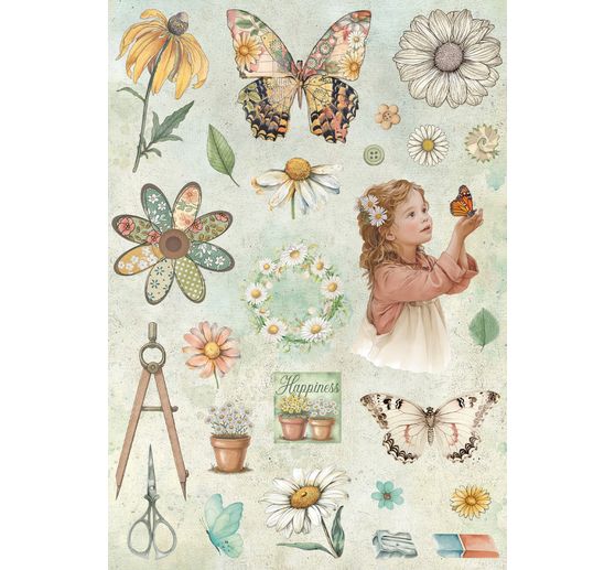 Junk Journal Book "Daisy Art"