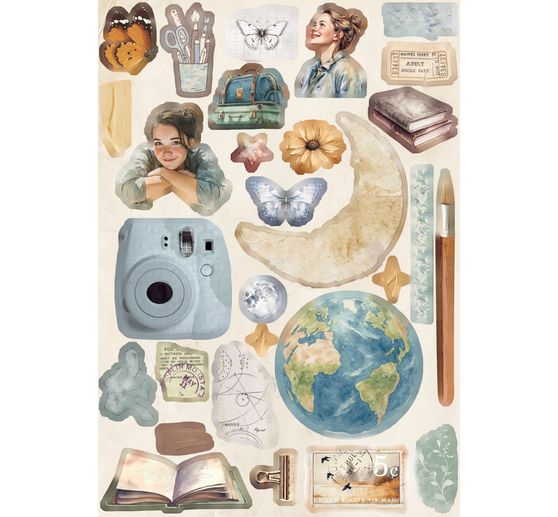 Junk Journal Book "Secret Diary"