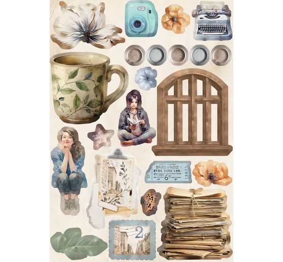 Junk Journal Book "Secret Diary"