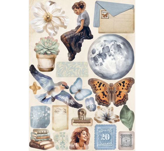 Junk Journal Book "Secret Diary"