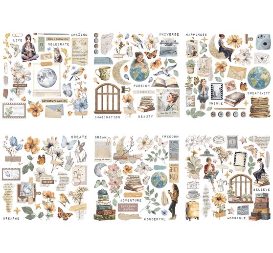 Rub On Sortiment "Secret Diary"