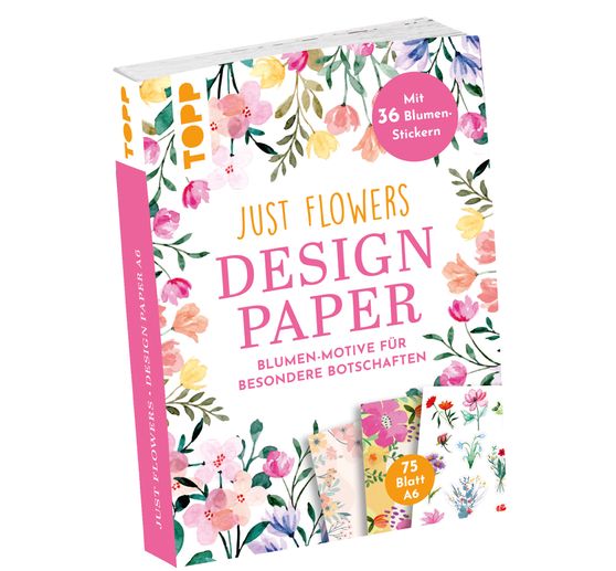 Design Paper "Just Flowers"