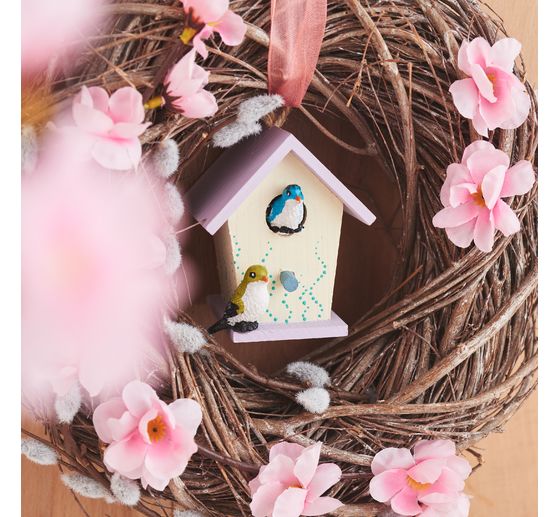 VBS Miniature bird house with loop