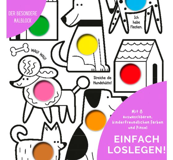 Book "Mein erster Wasserfarben-Malblock - Tiere"