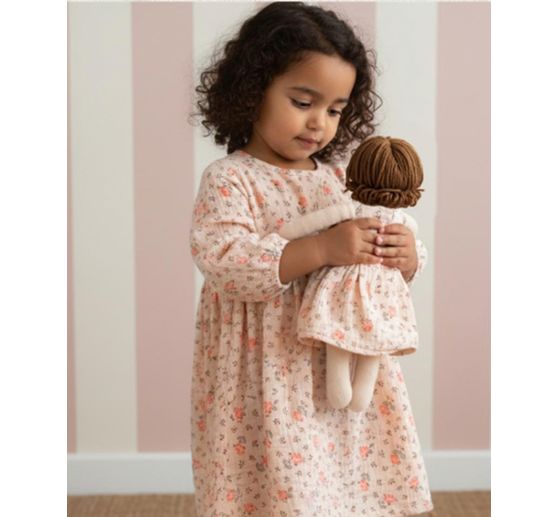 Muslin cotton fabric "Roses"